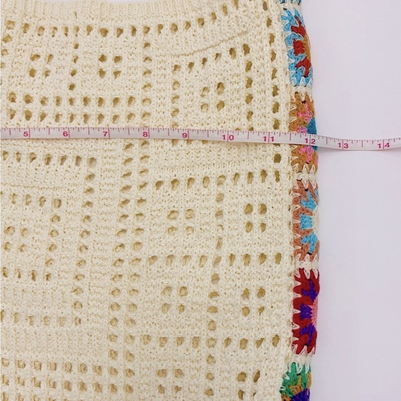 Colourful Bohemian Knit / Crochet Crossbody / Shoulder Bag - Picture 4 of 7